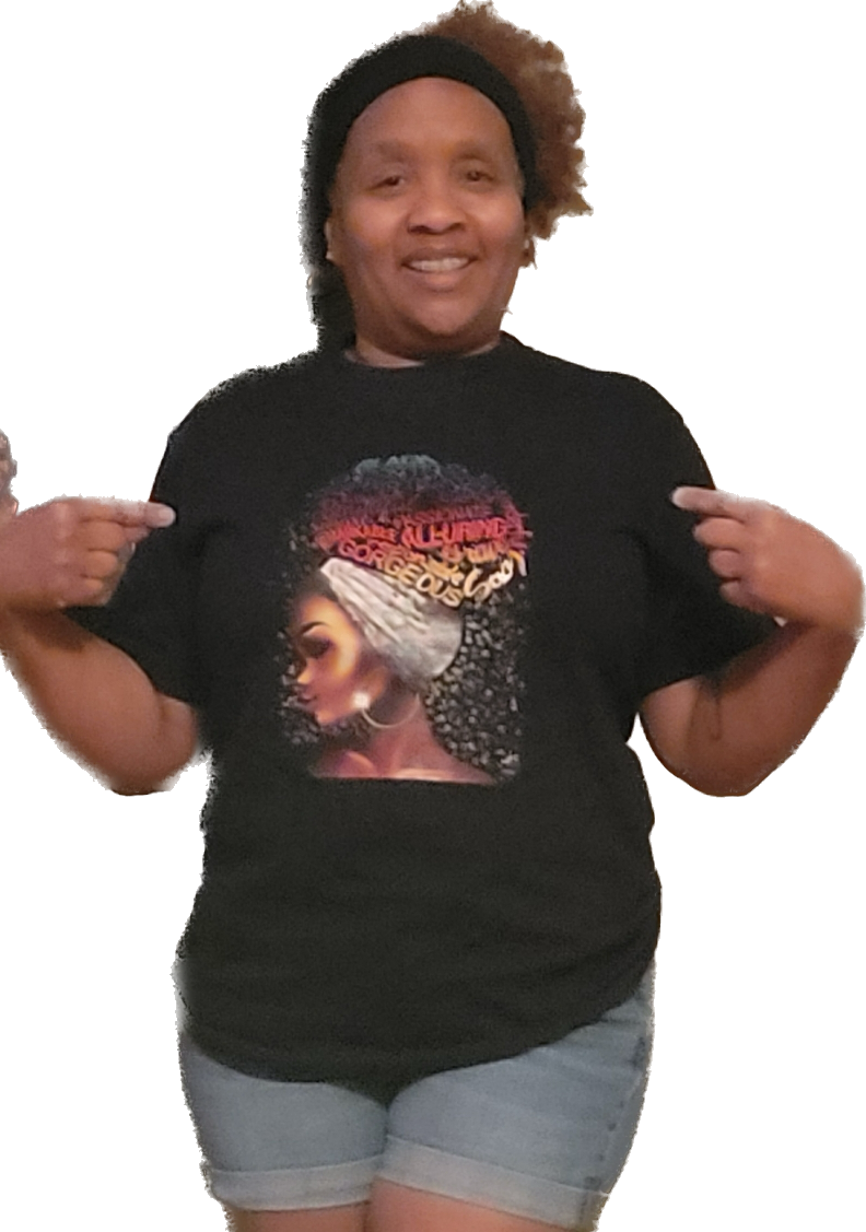 Beautiful Black Queen T-Shirt